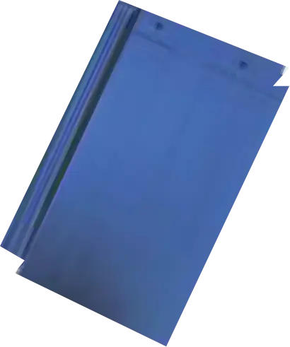 Ceramic Roof Tiles Flat - Blue Grey