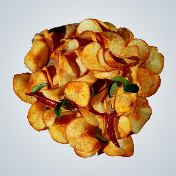 Tapioca Round Chilli Chips