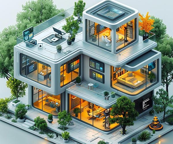 3D Exterior Design Services for Residential Buildings